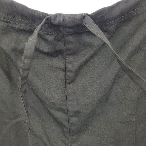 Dickies Black 2X TL Work Pant Elastic Drawstring Waist Pocket Lightweight Cotton - Picture 5 of 11